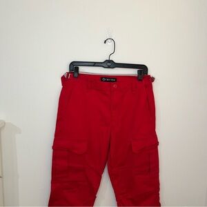 Empyre Red Cargo Pants Size Medium